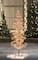 6ft. Pre-Lit Brown Artificial Christmas Tree with LED Clear Icicle Lights